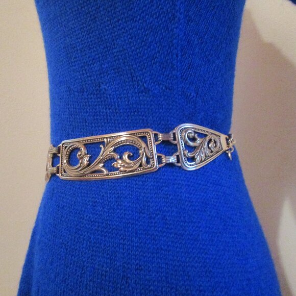 Statement Silvery Metal Belt main image 8